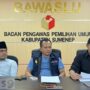 Foto: Badan Pengawas Pemilihan Umum (Bawaslu) Kabupaten Sumenep,saat konferensi pers, @by_News9