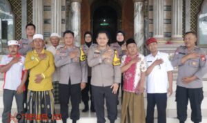 Ciptakan Kondisi Kondusif di Saronggi, Kapolres Sumenep Lakukan Silaturahmi 