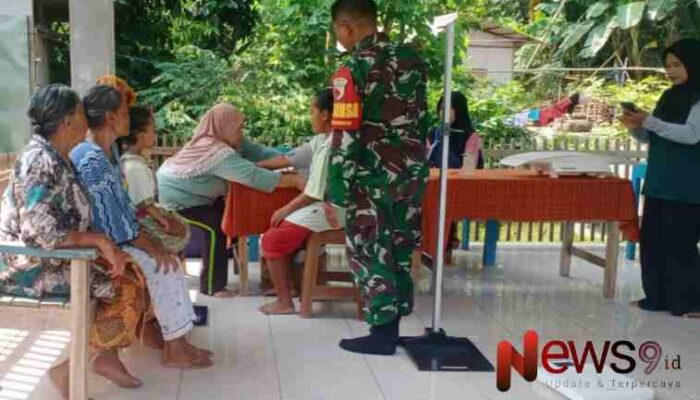Babinsa Pundungsari Dampingi Bidan Desa Monitoring Kegiatan Posyandu, Dorong Kesehatan Balita dan Lansia