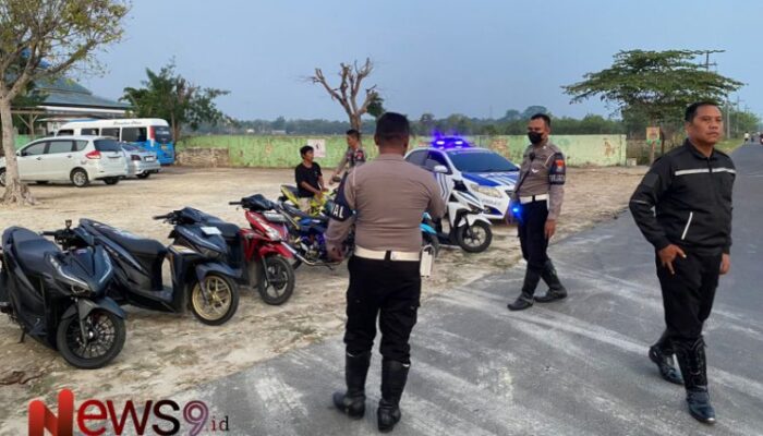 Polisi Bubarkan Balap Liar di Sumenep, 6 Motor Diamankan
