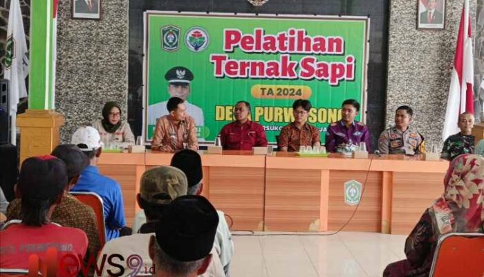 Babinsa Purwosono Dampingi Sosialisasi Pelatihan Ternak Sapi, Tingkatkan Kesejahteraan Peternak