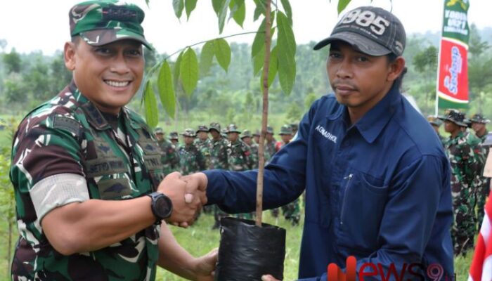 Danrem 083/Bdj: Penghijauan adalah Bukti TNI dan Masyarakat Peduli Alam