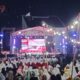 Foto: Ribuan warga Sumenep memadati acara Faham Bersholawat, @by_News9.id