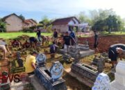 Bangkitkan Kepedulian Lingkungan, Taruna Muda Desa Pamolokan Gelar Aksi Bersih Makam