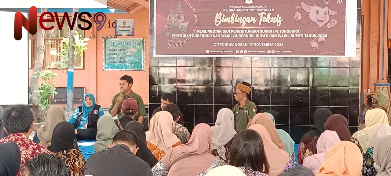 Pelaksanaan Bimtek KPPS di Kelurahan Citrodiwangsan