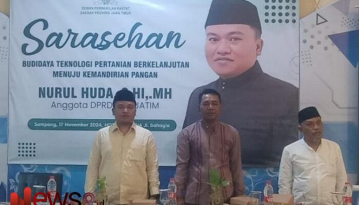 Anggota DPRD Jatim Nurul Huda Gelar Sarasehan Bersama Ratusan Pemuda Milenial di Sampang