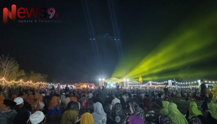 Pilkada Santun: Ribuan Warga Sumenep Gelar Shalawat Bersama FaHaM