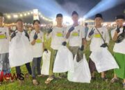 Apresiasi Masyarakat, Tim Semut Putih Bersihkan Sampah Kegiatan Paslon FAHAM