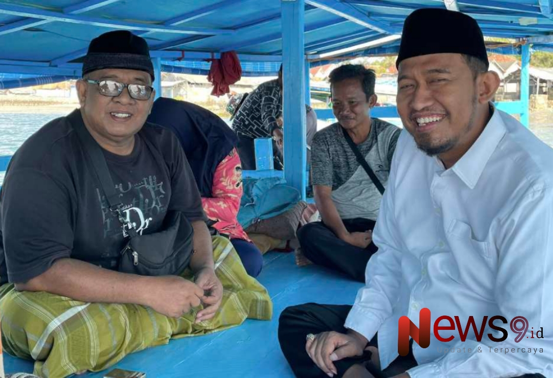 Foto: Achmad Fauzi Wongsojudo, tokoh visioner yang menjadikan pulau ini sebagai model pelestarian lingkungan dan pemberdayaan masyarakat. @by_News9.id