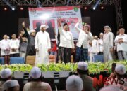 Sholawat Bersama FaHam, Warga Gapura Doakan Pilkada Damai dan Sukses