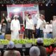 Foto: Ribuan warga Kecamatan Gapura, antusias memadati Lapangan Kecamatan untuk bersholawat dan mendoakan pasangan FAHAM, @by_News9.id