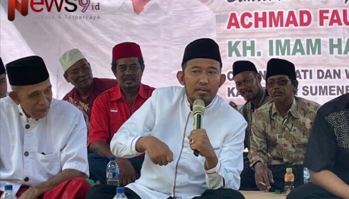 Achmad Fauzi Siap Prioritaskan Perbaikan Infrastruktur Jalan di Giligenting