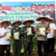 Kegiatan video conference penanaman benih jagung serentak yang diinisiasi oleh Panglima TNI dan Kapolri