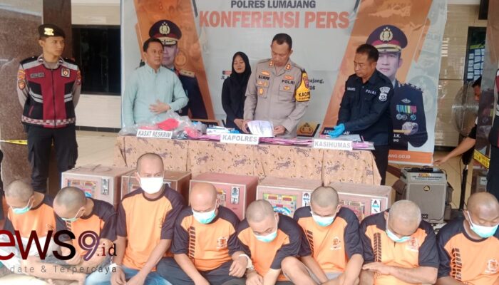 Polres Lumajang Ungkap 10 Kasus Judi Online dan 1 Kasus Konvensional dalam Sebulan Terakhir