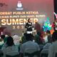 Foto: Debat ketiga Pilkada Sumenep, Cabup 02, Mas Doktor Fauzi, mengangkat isu toleransi dan keberagaman, @by_News9.id