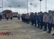 Pengamanan Pilkada 2024, Polres Sumenep Gelar Apel Pergeseran Pasukan ke Wilayah Kepulauan