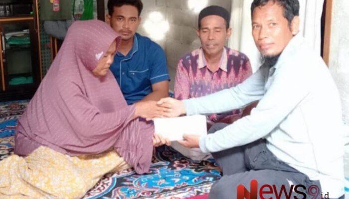 Santunan untuk Bahrawi, Wujud Kepedulian Calon Bupati Achmad Fauzi Wongsojudo