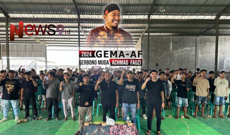 Foto: Gerbong Muda Achmad Fauzi (GEMA AF), dan ratusan peserta Lomba Mobile Legends se-Dapil III, @by_News9.id