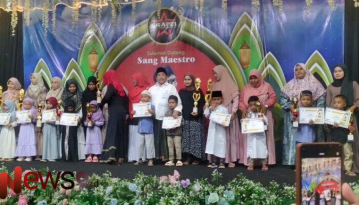 KH Imam Hasyim Apresiasi Lomba Tahfidz dan Tartil Al-Qur’an GRAPZI di Arjasa