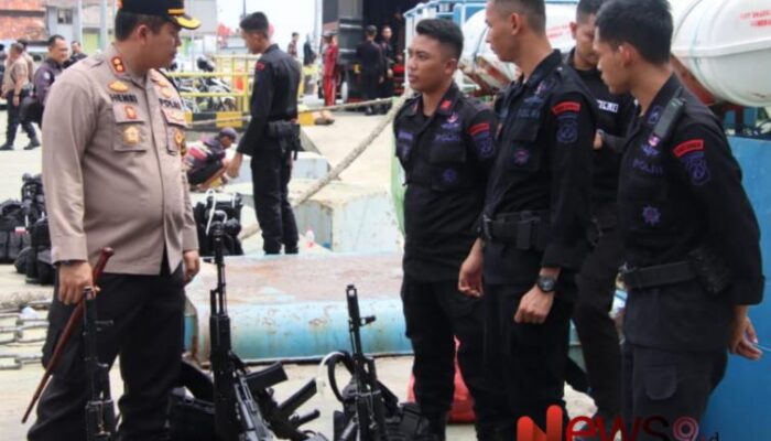 Kapolres Sumenep Kerahkan Pasukan BKO untuk Amankan Pilkada di Kepulauan