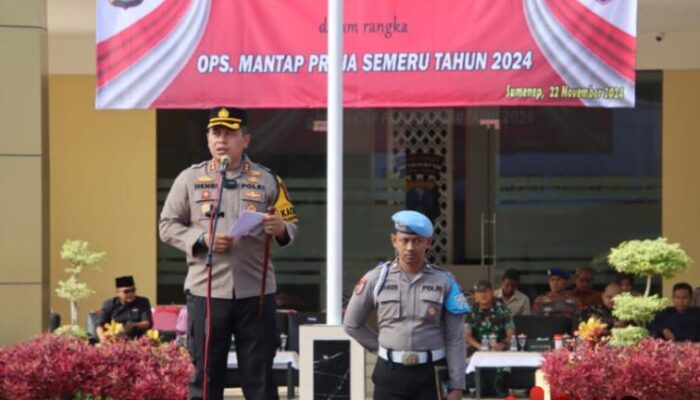 Satlinmas Siap Kawal Pilkada 2024, Polres Sumenep Tekankan Netralitas dan Kolaborasi