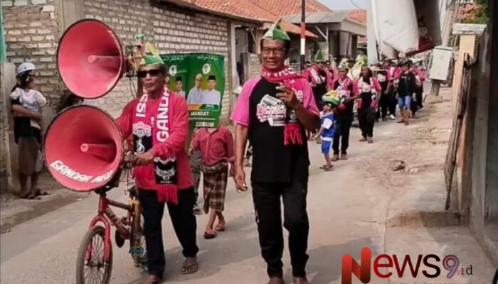 Tim MANDAT Desa Mandangin Manfaatkan Jelang Masa Tenang Dengan Cara Unik