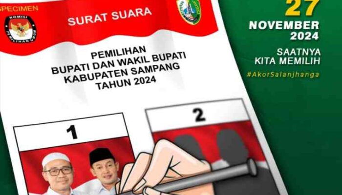 Mari Warga Sampang Tanggal 27 November Datang ke TPS dan Coblos Songkok Putih Nomor 1