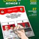 Foto: Surat suara yang akan dicoblos, @by_News9.id