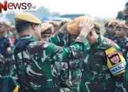 Dandim 0821 Lumajang Hadiri Latihan Menembak Senjata Berat Terintegrasi Pussenarhanud TA. 2024 