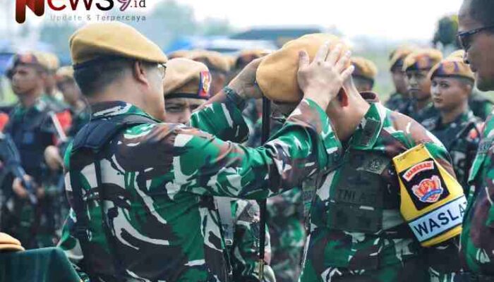 Dandim 0821 Lumajang Hadiri Latihan Menembak Senjata Berat Terintegrasi Pussenarhanud TA. 2024 