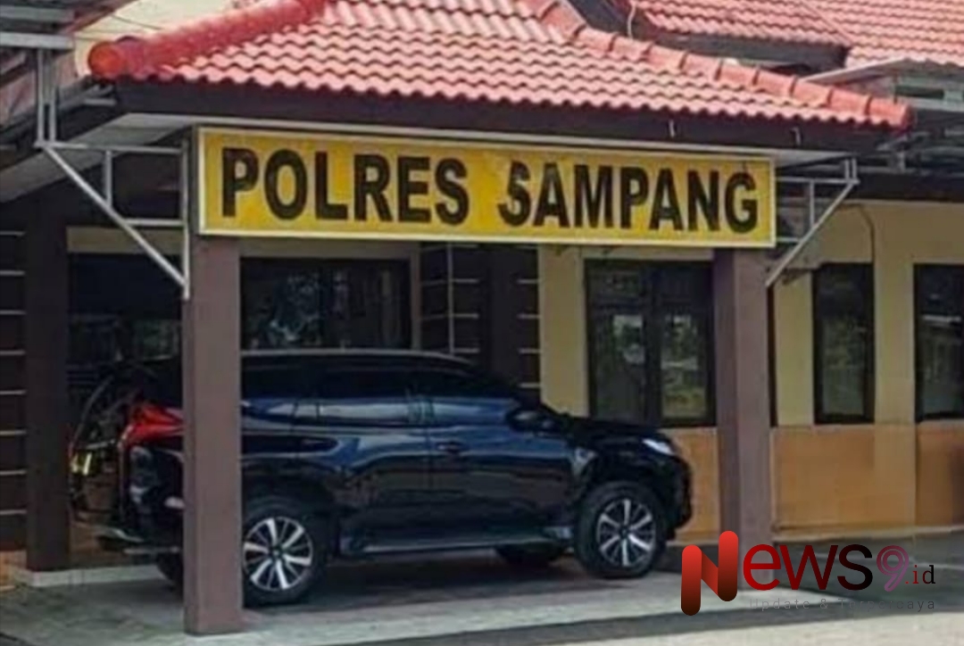 Foto: Kantor Polres Sampang, @by_News9.id