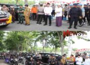 Kyai Mamak Dan Mas AB Hadiri Pelepasan Pasukan Pengamanan TPS di Sampang