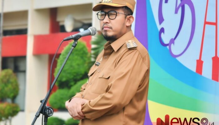 Kembali Bertugas, Bupati Fauzi Ingatkan Pentingnya Kebersihan dan Disiplin ASN