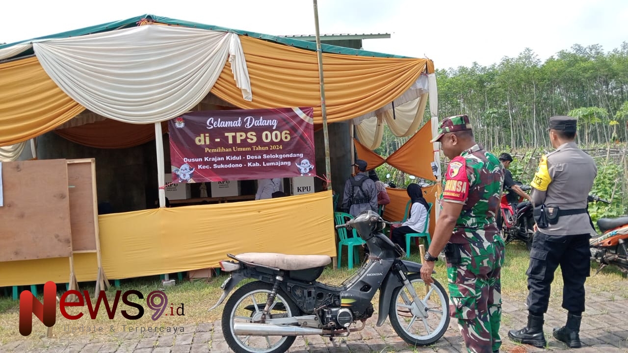 Foto: Patroli gabungan di wilayah Desa Selokgondang, Kecamatan Sukodono, @by_News9.id