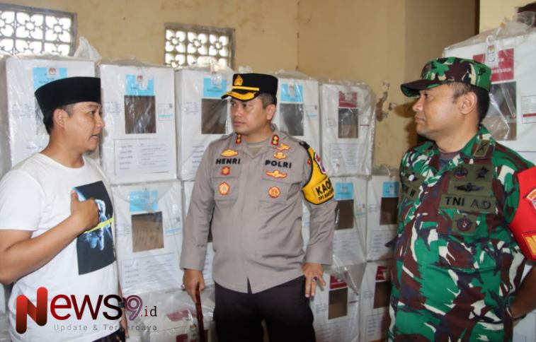 Foto: Kapolres Sumenep AKBP Henri Noveri Santoso, bersama Dandim 0827 Sumenep Letkol Inf Yoyok Wahyudi, memimpin langsung kegiatan, @by_News9.id