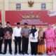 Foto: Wakil Bupati Sumenep, Dewi Khalifah yang akrab disapa Nyi Eva, akhirnya mengikat janji suci dengan Bripka Krisna Maharta, @by_News9.id