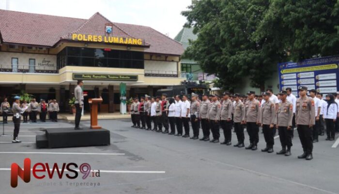 Kapolres Lumajang Tekankan Disiplin dan Kesiapsiagaan Jelang Penetapan Hasil Pilkada