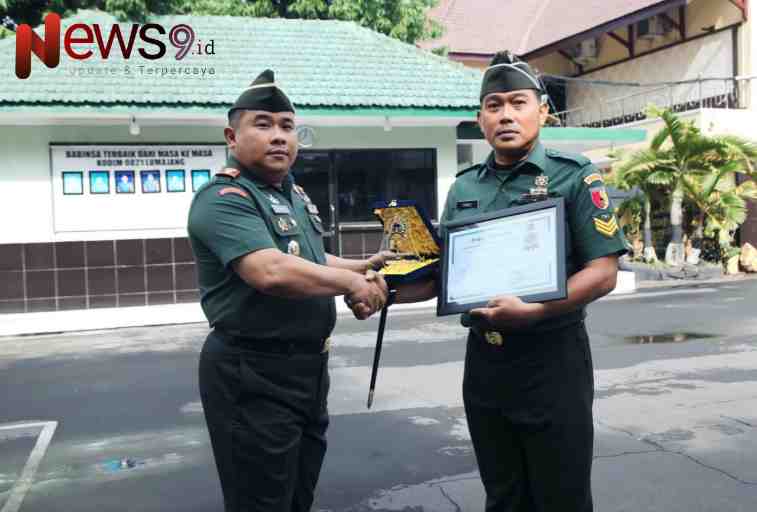 Foto: Laporan korps Masa Persiapan Pensiun (MPP) untuk Serka Farid Kurniawan. @by_News9.id