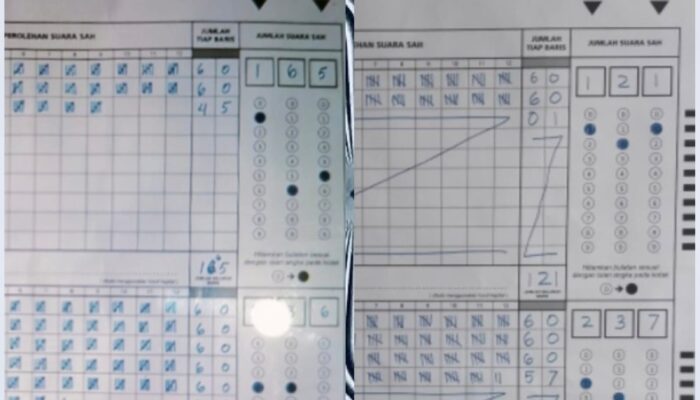 TPS di Kecamatan Torjun Sampang Gelar PSU, Hasil Sebelum dan Sesudah Berubah