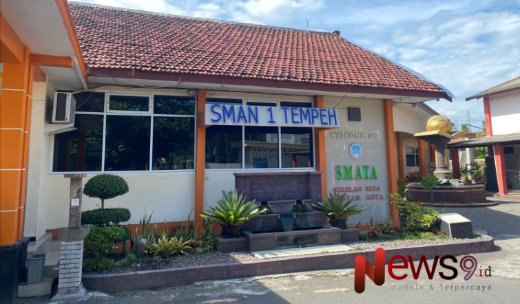 Foto: Gedung SMA Negeri 1 Tempeh, Kecamatan Tempeh, Kabupaten Lumajang, by_News9.id