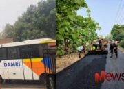 Jalan Mulus, Bus DAMRI Beroperasi: Camat dan Tomas Kangayan Apresiasi Bupati Sumenep