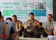 Dorong Literasi Pelajar, Kapolres Sumenep Kunjungi Binar Junior High School