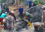 Bersama Baznas, Babinsa dan Warga Bangun Tempat Tinggal Layak Huni di Desa Pundungsari