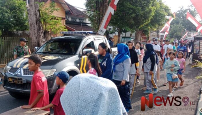 Jalan Santai Meriahkan Hari Jadi Lumajang ke-769 di Kelurahan Citrodiwangsan