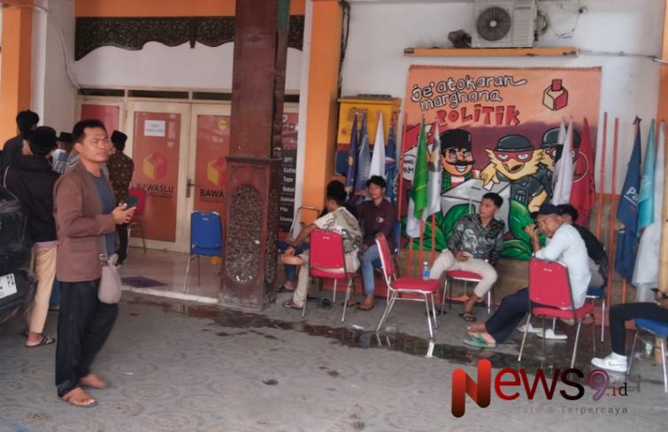 Foto: Kantor Badan Pengawasan Pemilu (Bawaslu) Sampang, @by_News9.id