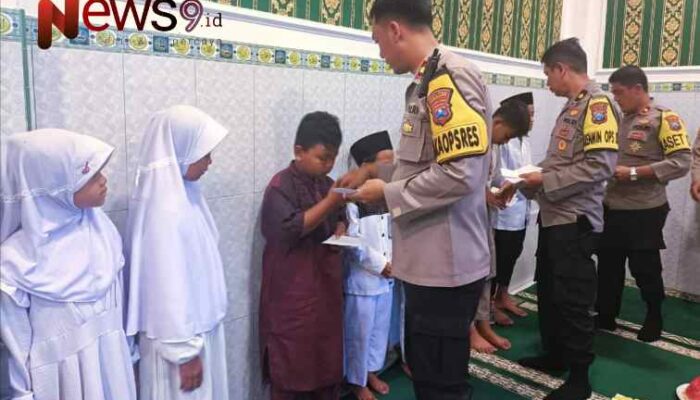 HUT Reserse, Polres Lumajang Berbagi Kebahagiaan, Santuni 50 Anak Yatim