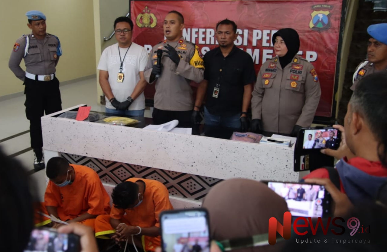 Foto: Pelaku pengeroyokan sekelompok geng motor yang viral di media sosial, @by_News9.id