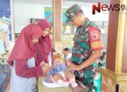 Tingkatkan Sinergi, Babinsa Kebonsari Dampingi Monitoring Pelayanan Posyandu untuk Kesehatan Balita