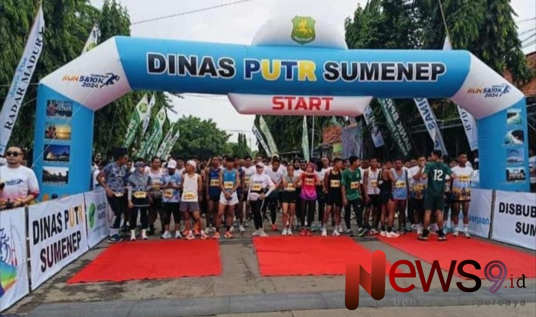 Foto: Peserta dari berbagai kategori, baik putra maupun putri, yang mencakup atlet profesional hingga perwakilan dari organisasi perangkat daerah (OPD). @by_News9.id