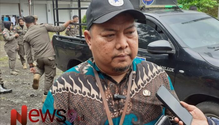Satpol PP Bersama Kasubid Pengawasan dan Pemeliharaan Aset Tinjau Lokasi Rest Area Cerung 